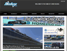 Tablet Screenshot of 3wideracingleague.com